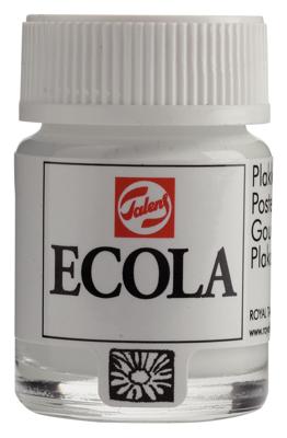 Bruynzeel Ecola plakkaatverf fles 16ml wit 100 Bruynzeel Ecola plakkaatverf fles 16ml wit 100