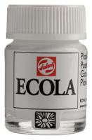Bruynzeel Ecola plakkaatverf fles 16ml wit 100 - thumbnail
