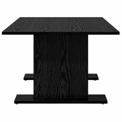 Salontafel Anders Zwart eiken 103,5 x 60 x 40 cm Bewerkt hout Salontafel Anders Zwart eiken 103,5 x 60 x 40 cm Bewerkt hout