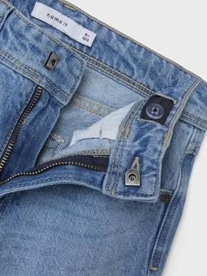 Name it zomer jeans broek jongens - licht blauw - NkmRyan - straight fit