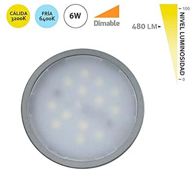 Ledlamp EDM Aanpasbaar G 6 W GU10 480 Lm Ø 5 x 5,5 cm (3200 K) Ledlamp EDM Aanpasbaar G 6 W GU10 480 Lm Ø 5 x 5,5 cm (3200 K)