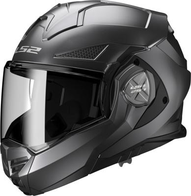 LS2 opklaphelm "ff901 advant x solid" helmet ff901 adv. x solid xl titanium