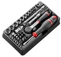 Facom module 1/4” 6-kant doppen - inbussleutels, torx sleutels en metrische bits - MOD.R161-46 - thumbnail