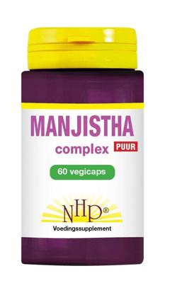 NHP Manjistha complex puur 60 Vegetarische capsules