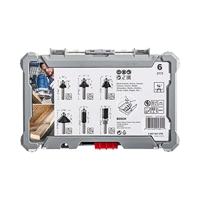 Bosch Accessoires Frezenset Afronden, Profileren | 1/4" | 6-delig - 2607017470 - thumbnail