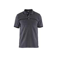 Blåkläder Poloshirt 33891050 | Medium Grijs/Zwart | Maat XL - 7330509685235 - thumbnail