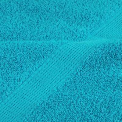 VidaXL Handdoeken solund 10 st 600 g/m² 100x200 cm turquoise