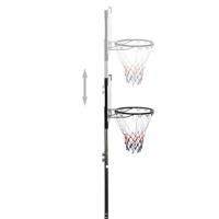VidaXL Basketbalstandaard 216-250 cm polycarbonaat transparant - thumbnail