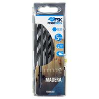 Borenset Ferrestock 3 / 4 / 5 / 6 / 8 mm Hout Zeshoekig - thumbnail