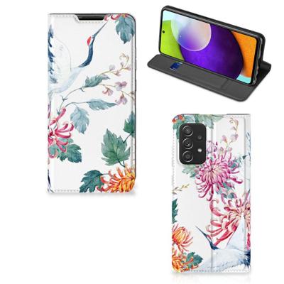 Samsung Galaxy A52 | Hoesje maken | Bird Flowers Samsung Galaxy A52 | Hoesje maken | Bird Flowers