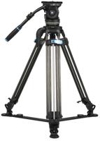 Sirui Twin-Leg Video Tripod 100mm Half-Bowl + VHS18 Professional Fluid Head - thumbnail