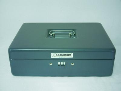 Geldkist Pavo met cijferslot 300x240x90mm donkergrijs