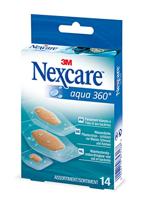 3M pleister Nexcare Aqua 360° 3 formaten, pak van 14 stuks - thumbnail