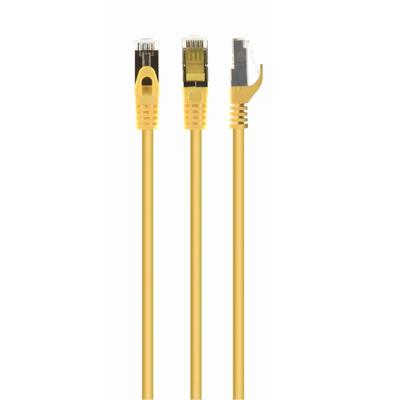 S/FTP Cat6A patchkabel LSZH, geel 30 meter S/FTP Cat6A patchkabel LSZH, geel 30 meter