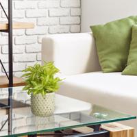 Tradescantia kunstplant 18cm - bont - thumbnail