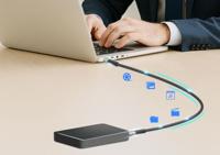 LogiLink CU0441 USB-C-kabel USB 3.2 Gen2x2 USB-C stekker 0.50 m Zwart Met LED, 4K UHD, Stekker past op beide manieren - thumbnail