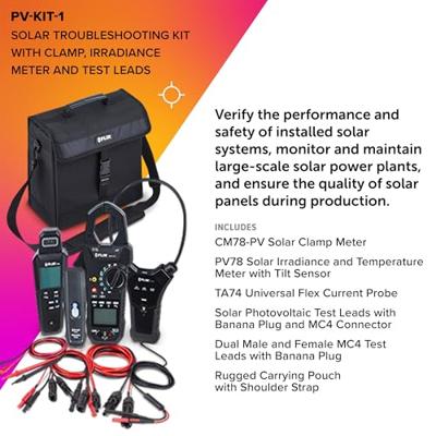 FLIR PV-KIT-1 Fotovoltaïsche meter