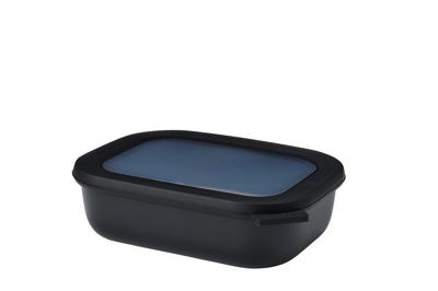 Mepal multikom cirqula rechthoekig 1000 ml nordic black
