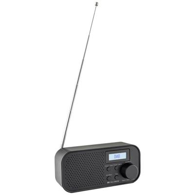 Draagbare radio DAB + met wekker functie - Draadloos tot 8 Uur - USB - Koptelefoon Aansluiting (HPG318DAB)