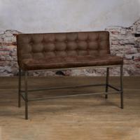 Tower Living Barbank 'Vasco' 110cm, kleur Bruin (zithoogte 67cm) - thumbnail