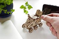 Ugears bouwpakket Mars Buggy 9 x 6,5 x 7 cm hout bruin 96 delig - thumbnail