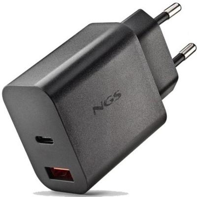 Laptop oplader NGS ERA30WBLACK 30 W Zwart Laptop oplader NGS ERA30WBLACK 30 W Zwart