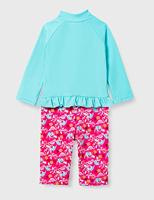 Playshoes zwempak lange mouw Flamingo Mint Roze-98-104 - thumbnail