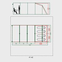 Coleman Meadowood 4 L tent - thumbnail