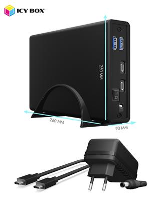 ICY BOX IB-382H-C31 externe behuizing ICY BOX IB-382H-C31 externe behuizing