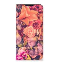 Xiaomi Redmi 9 Smart Cover Bosje Bloemen - thumbnail