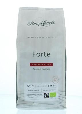 Simon Levelt Cafe forte superior blend bio 500 Gram Simon Levelt Cafe forte superior blend bio 500 Gram