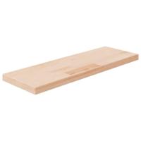 Plank 60x20x2,5 cm onbehandeld massief eikenhout - thumbnail