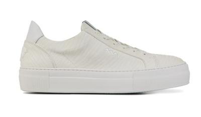 Floris van Bommel Dames Sneakers in Leder (Wit) Floris van Bommel Dames Sneakers in Leder (Wit)