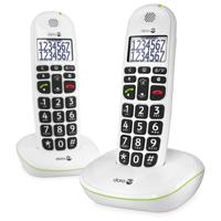Doro PhoneEasy 110 - Duo DECT telefoon - Wit - thumbnail