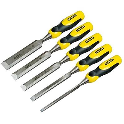Stanley handgereedschap Steekbeitelset Dynagrip 5Dlg. (6,10,15,20,25 mm) - 2-16-888 Stanley handgereedschap Steekbeitelset Dynagrip 5Dlg. (6,10,15,20,25 mm) - 2-16-888