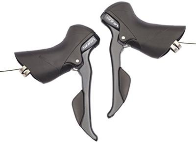 SHIMANO versteller-/remhendelset 2 x 9 speed sora st-r3000 zwart - thumbnail