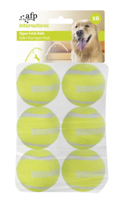 AFP Interactives - Hyper Fetch Super Bounce Tennis Ball (6-pack)