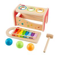 Fisher Price Houten Xylophone met Hamerbank - thumbnail