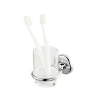 Glashouder met Glas Geesa Chroom - thumbnail