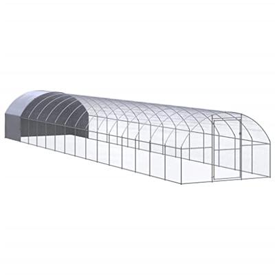Kippenren 3x16x2 m gegalvaniseerd staal