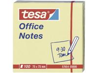 tesa Plaknotitie 57654-00000 75 mm x 75 mm Geel 100 vellen - thumbnail
