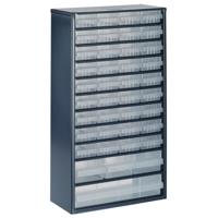 raaco 1240-123 Ladekast (l x b x h) 150 x 306 x 552 mm Aantal vakken: 40 Inhoud 1 stuk(s) - thumbnail