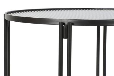 Hoofdtafel DKD Home Decor Metaal Kristal 63 x 63 x 46 cm