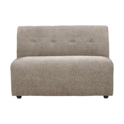 HKliving Vint bank middle 1,5-seat Sneak Beige