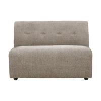 HKliving Vint bank middle 1,5-seat Sneak Beige - thumbnail