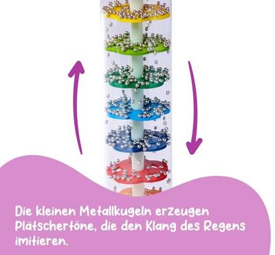 Eichhorn houten regenmaker - thumbnail