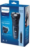 Philips S3134/57 Shaver Series 3000 - Scheerapparaat incl. neus- en oorhaartrimmer - thumbnail