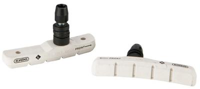 Elvedes Remblokset v-brake 72 mm - wit (op kaart)