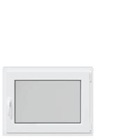 Kelderraam "RISOR" 80x50 cm draai-kiep DIN rechts antraciet - thumbnail