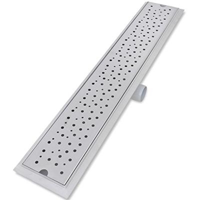 VidaXL Doucheafvoer rechthoekig bubbel 730x140 mm roestvrij staal VidaXL Doucheafvoer rechthoekig bubbel 730x140 mm roestvrij staal